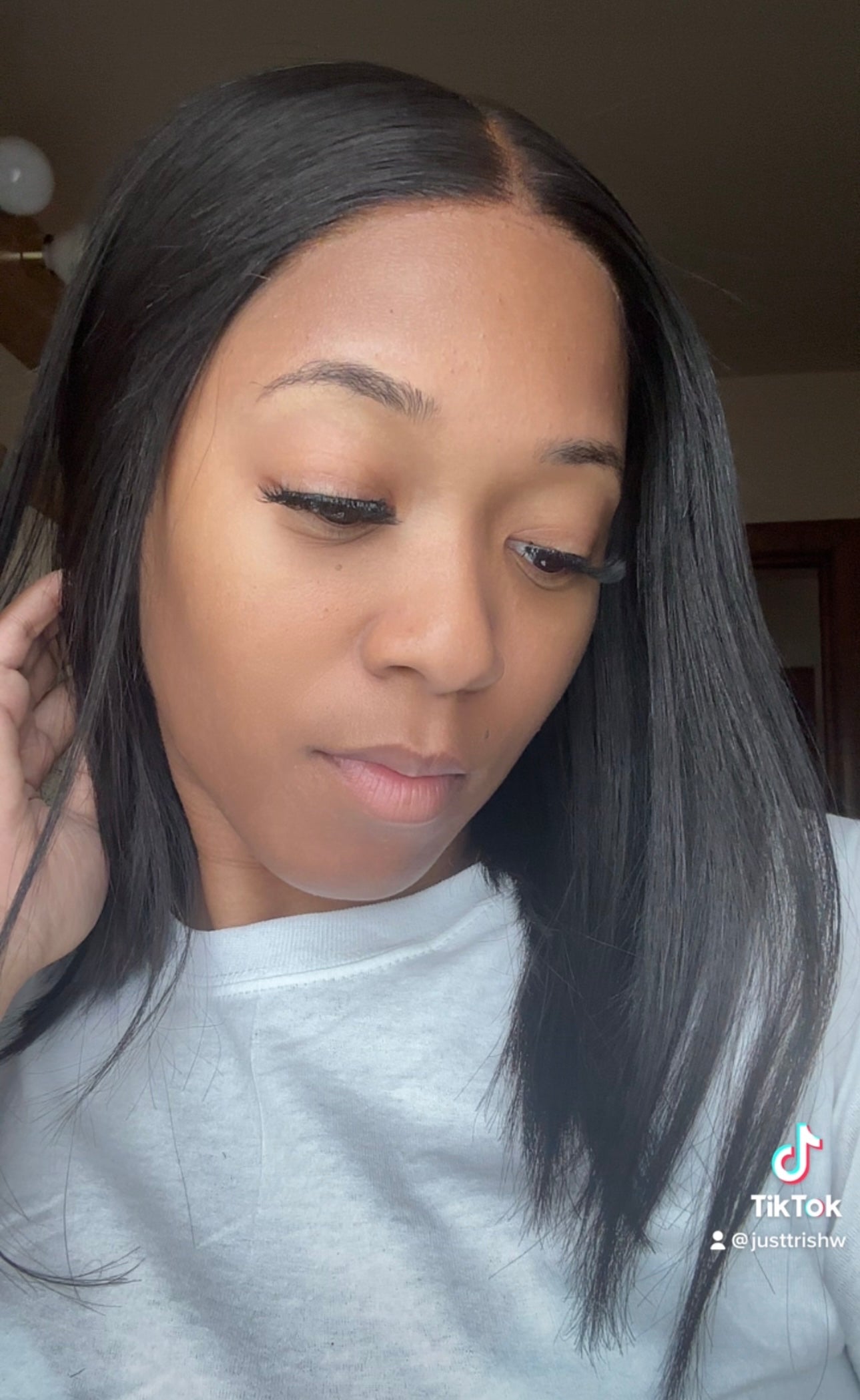 Virgin 5X5 Transparent Lace Closure Wig (Straight)