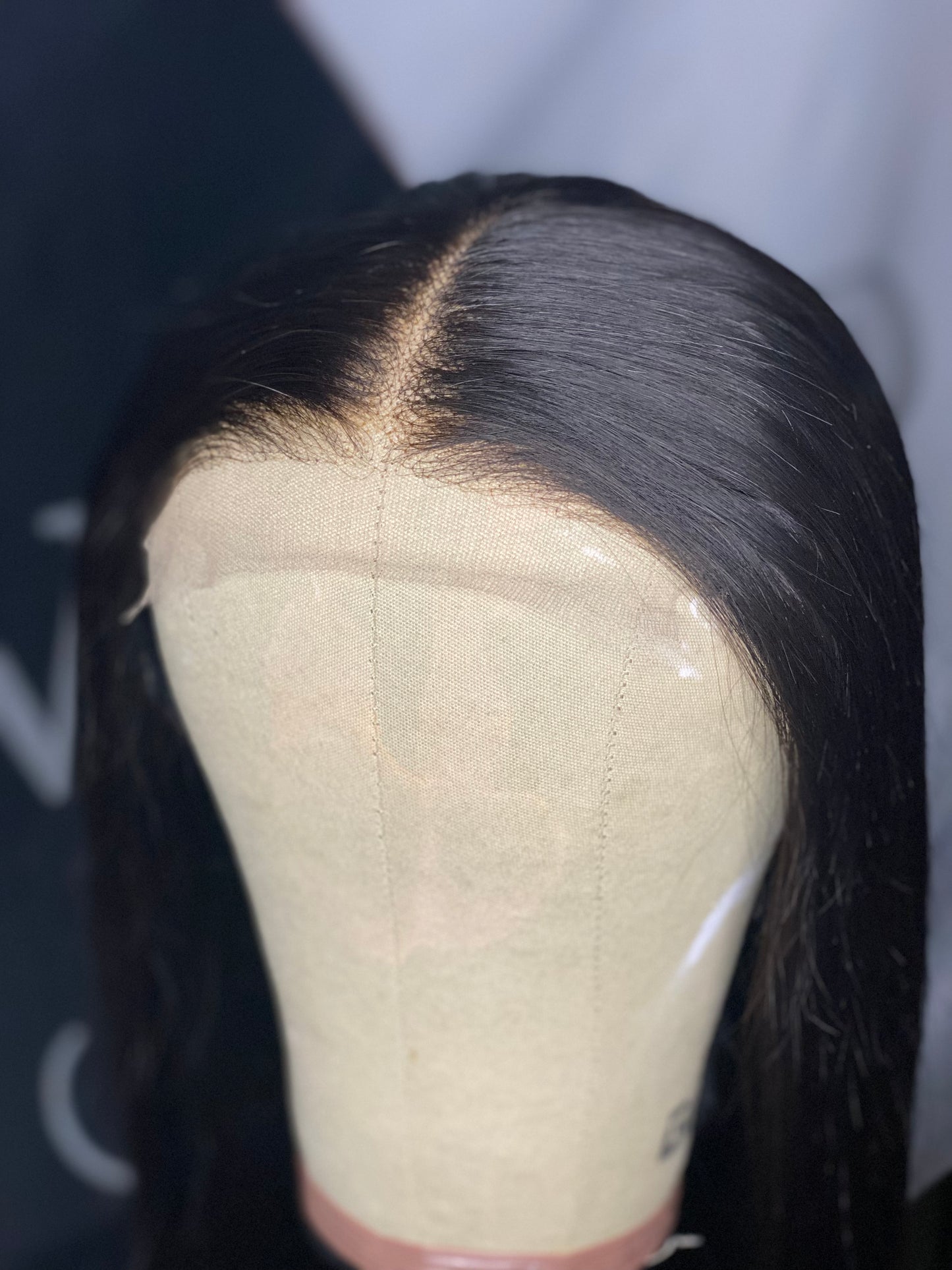 Raw Cambodian 5X5 Transparent Lace Closure Wig