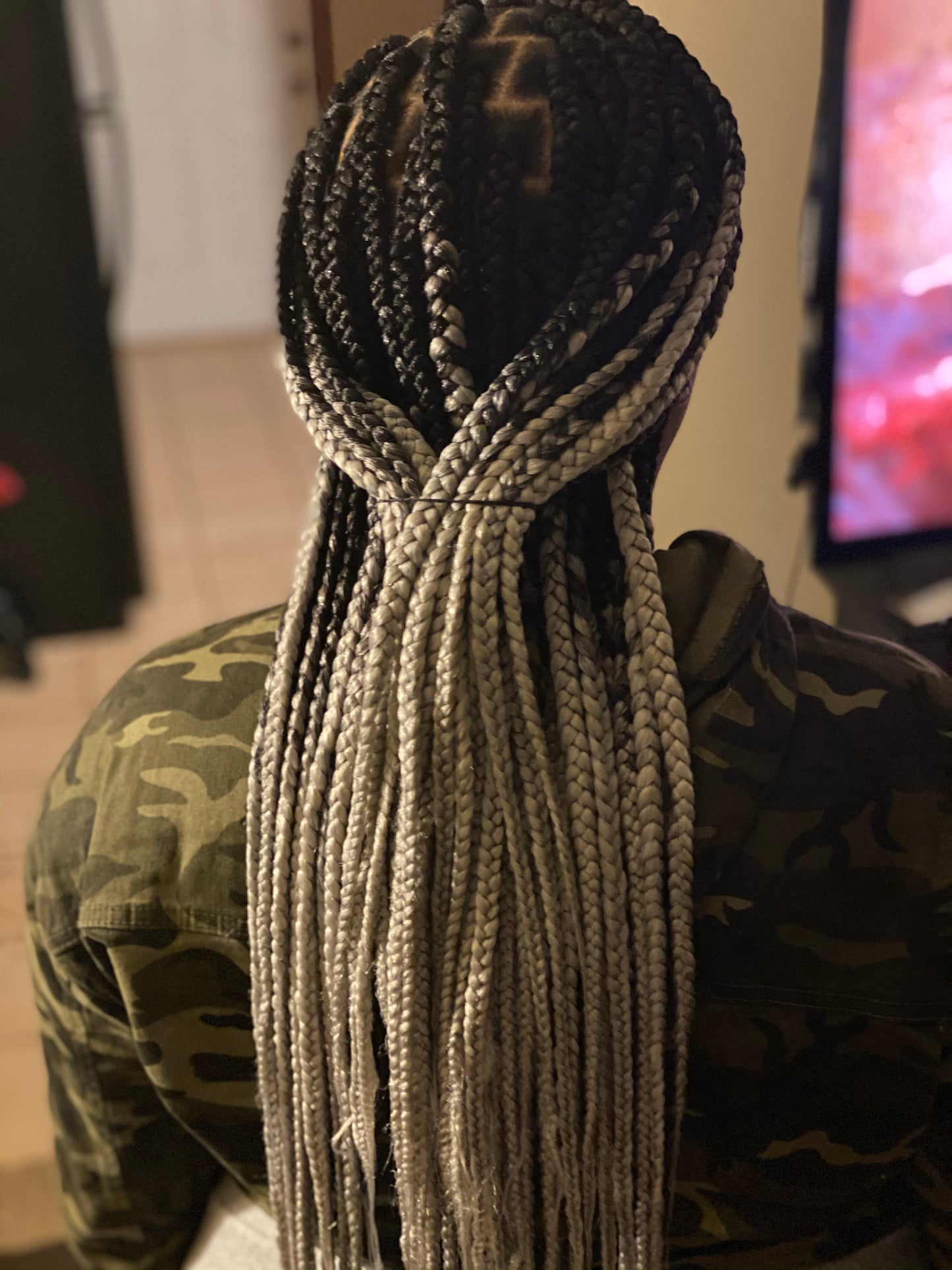 Knotless and Box Braids