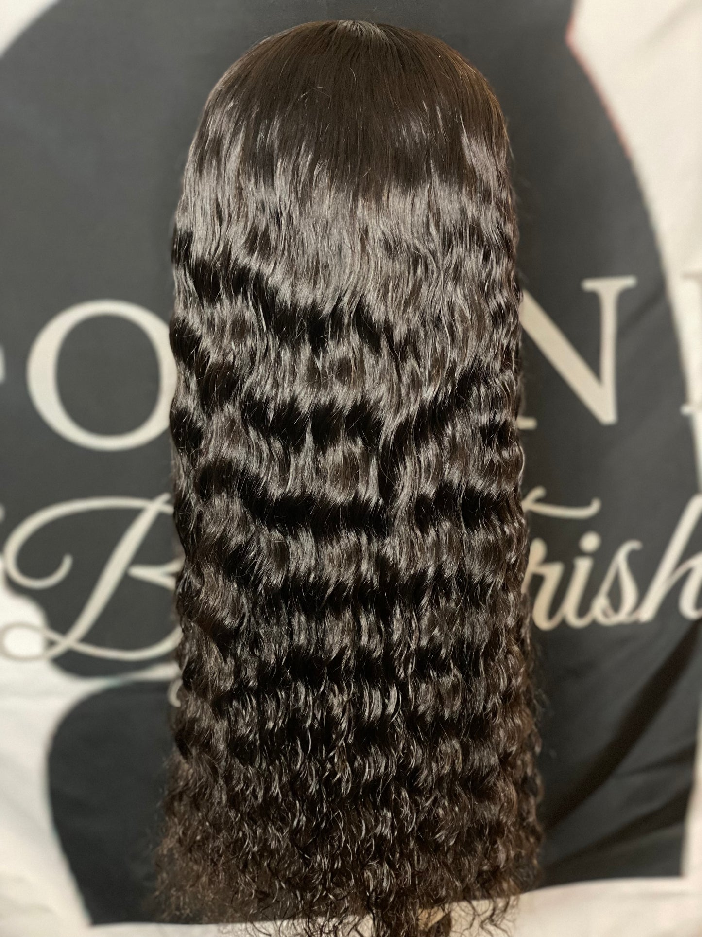 Brazilian 5X5 HD Lace Closure Wig Deep Wave