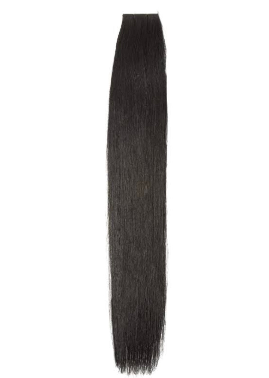 Mink Virgin Straight Tape In Extensions