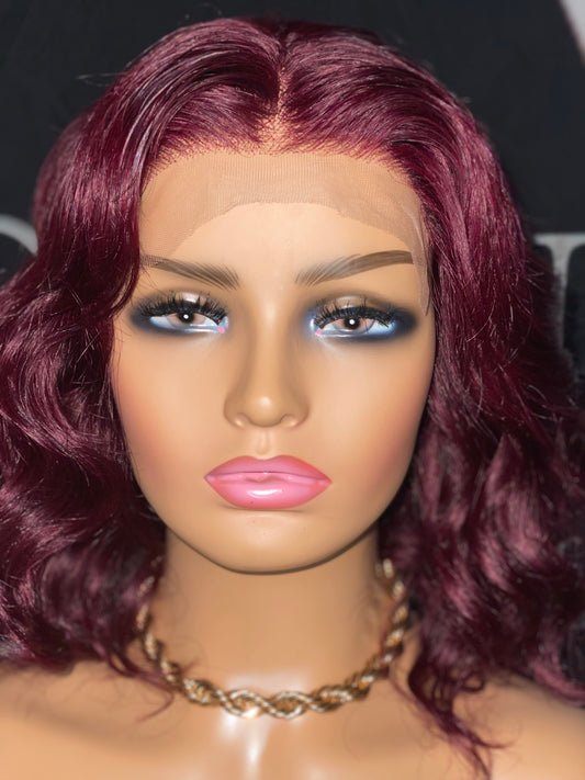 Burgundy Loose Wave Wig