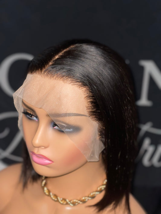 Mink 13X4 Transparent Lace Front Wig (Straight)
