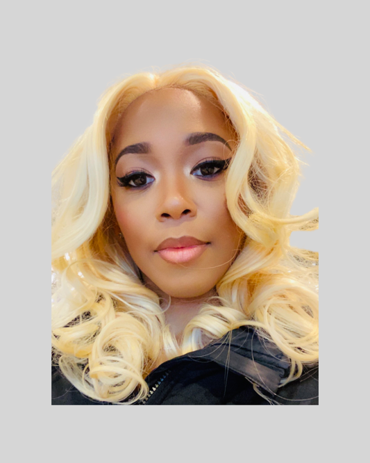 Blonde Raw Cambodian (613) 5X5 Transparent Lace Closure Wig