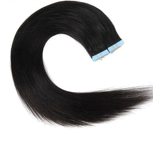 Mink Virgin Straight Tape In Extensions