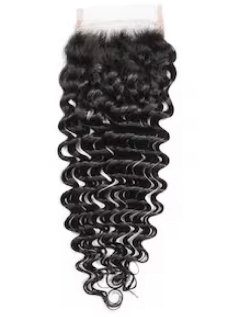 Mink Virgin 5X5 HD Human Hair Lace Closure (Deep Wave)